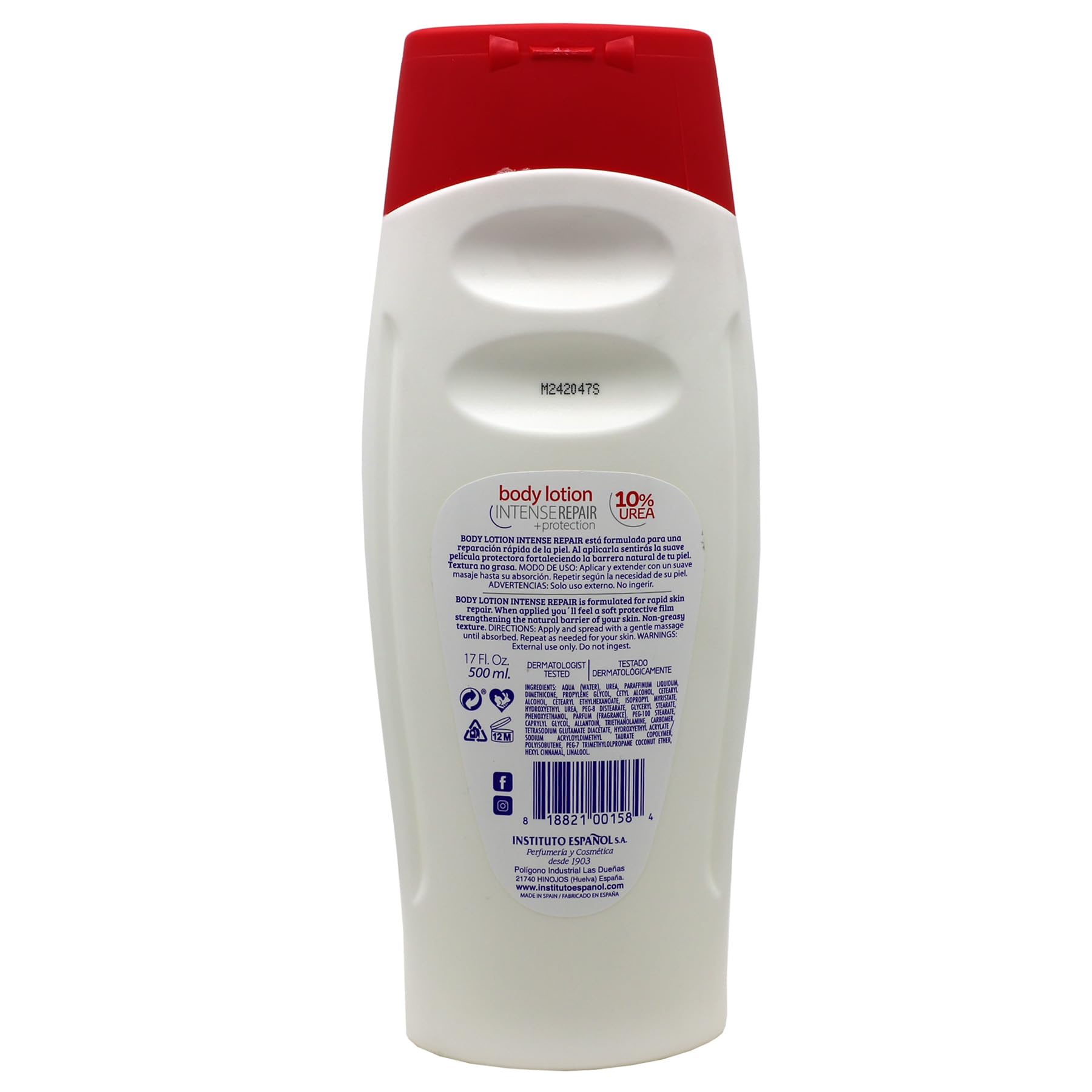 Foto 3 | Loción Corporal Avena Instituto Español Intense Repair 500 Ml X 2 - Venta Internacional.