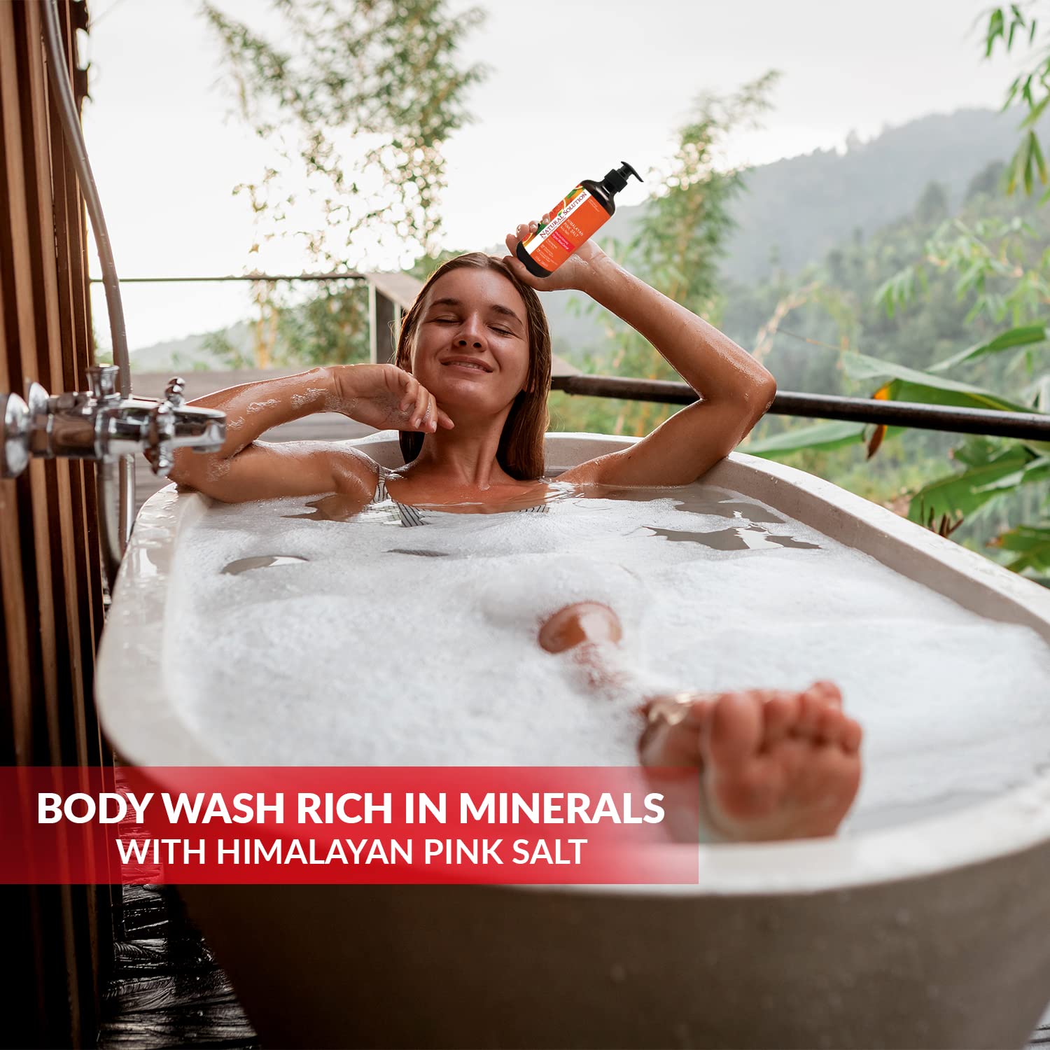 Foto 5 | Solución Natural De Gel De Baño Con Naranja Sanguina Orgánica, 500 Ml, X3 - Venta Internacional.