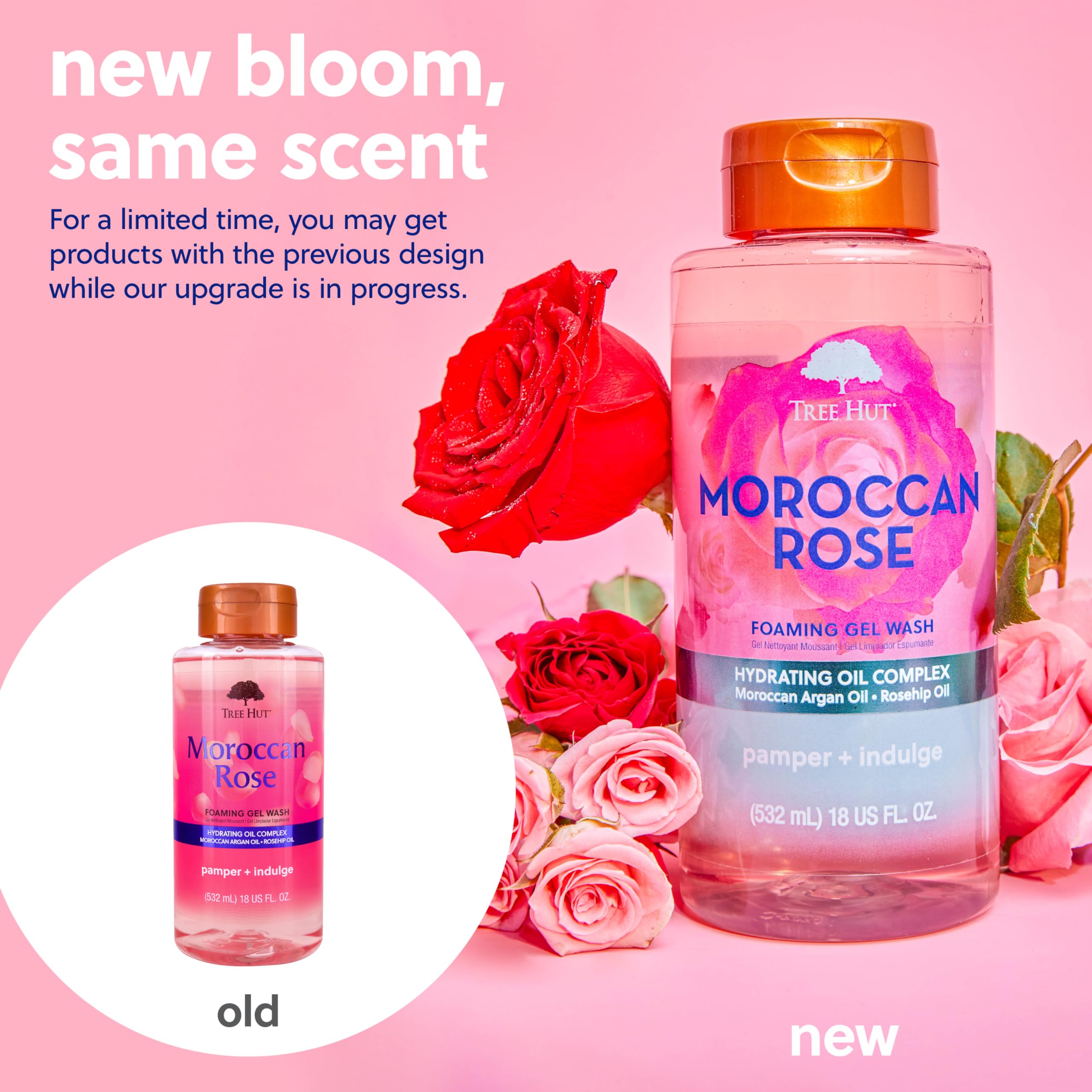 Foto 2 | Gel Limpiador Hidratante Tree Hut Moroccan Rose 530 Ml - Venta Internacional.