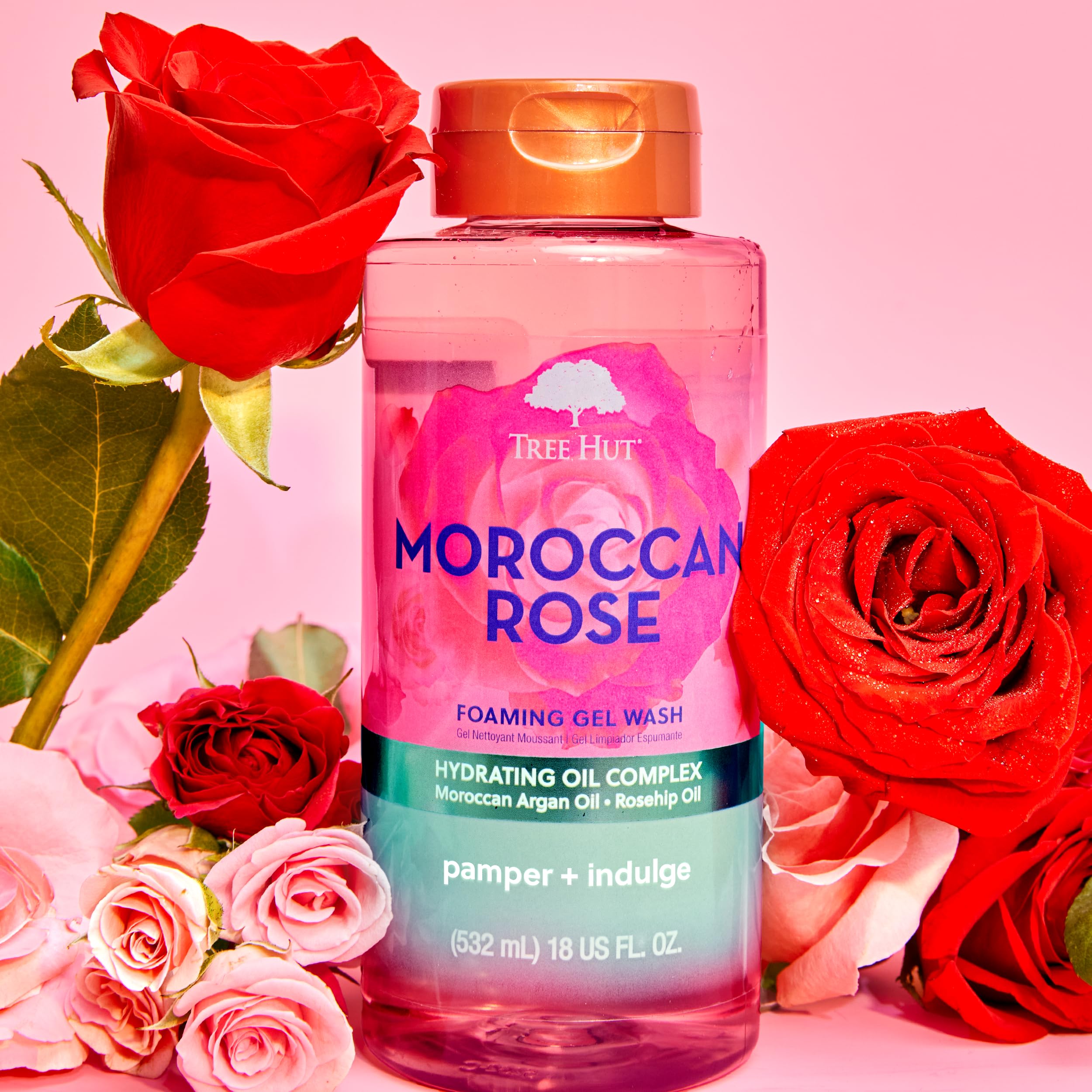 Foto 7 | Gel Limpiador Hidratante Tree Hut Moroccan Rose 530 Ml - Venta Internacional.