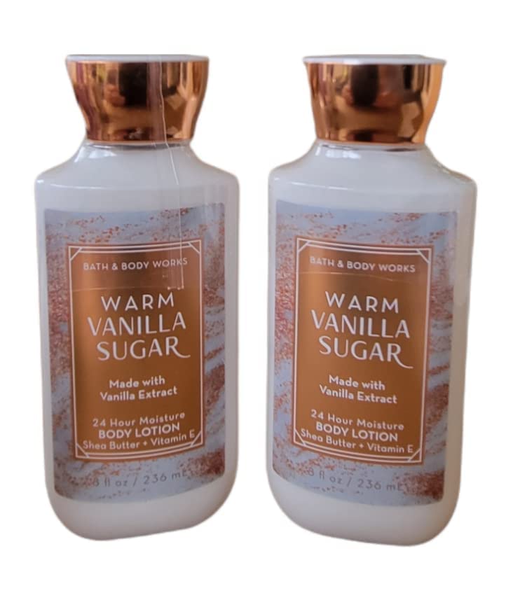 Foto 3 pulgar | Loción Corporal Bath & Body Works Warm Vanilla Sugar 240 Ml X 2 - Venta Internacional.