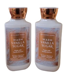 Foto 2 | Loción Corporal Bath & Body Works Warm Vanilla Sugar 240 Ml X 2 - Venta Internacional.