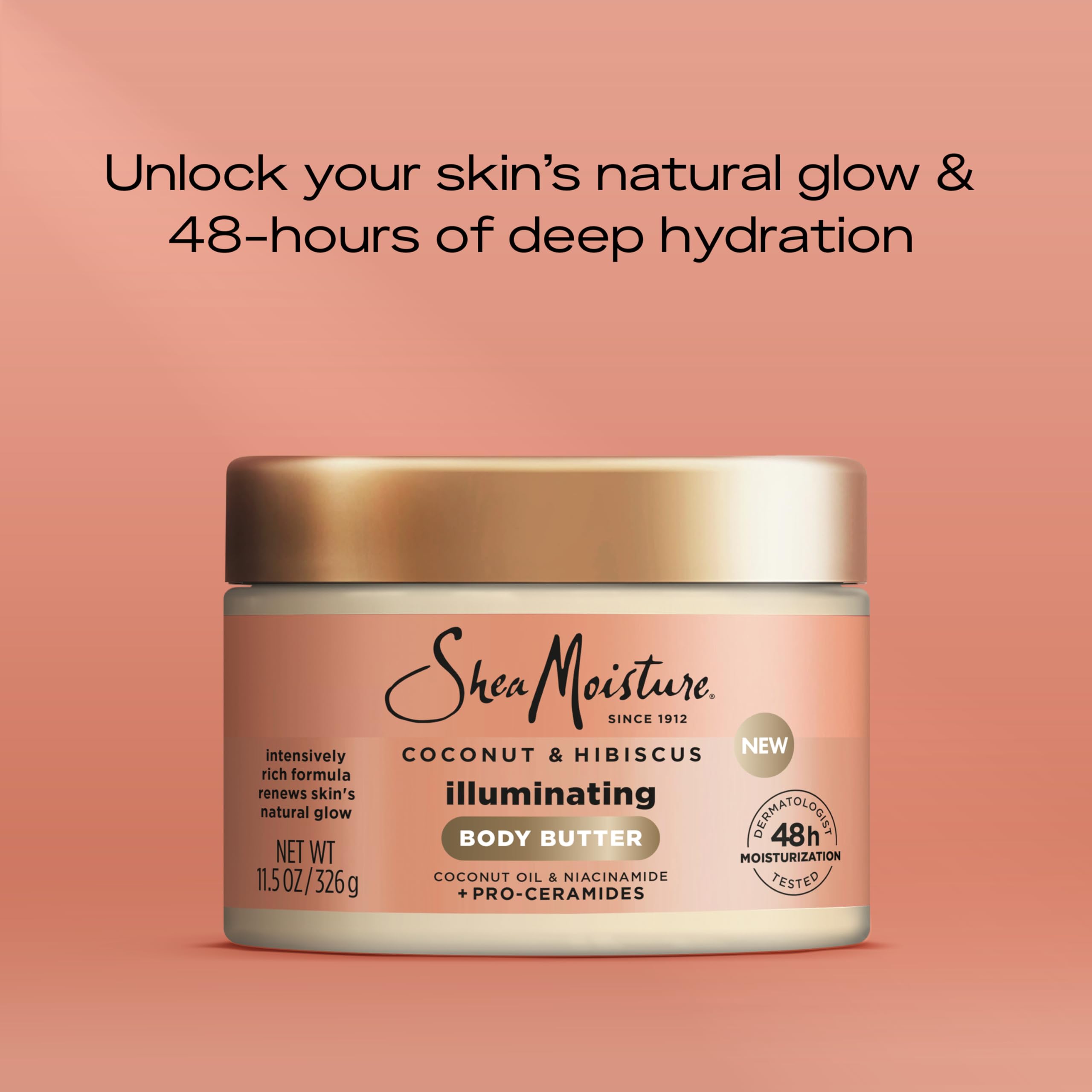 Foto 3 pulgar | Manteca Corporal Sheamoisture Iluminadora de Coco 340 ml - Venta Internacional