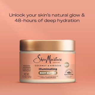 Foto 2 | Manteca Corporal Sheamoisture Iluminadora de Coco 340 ml - Venta Internacional