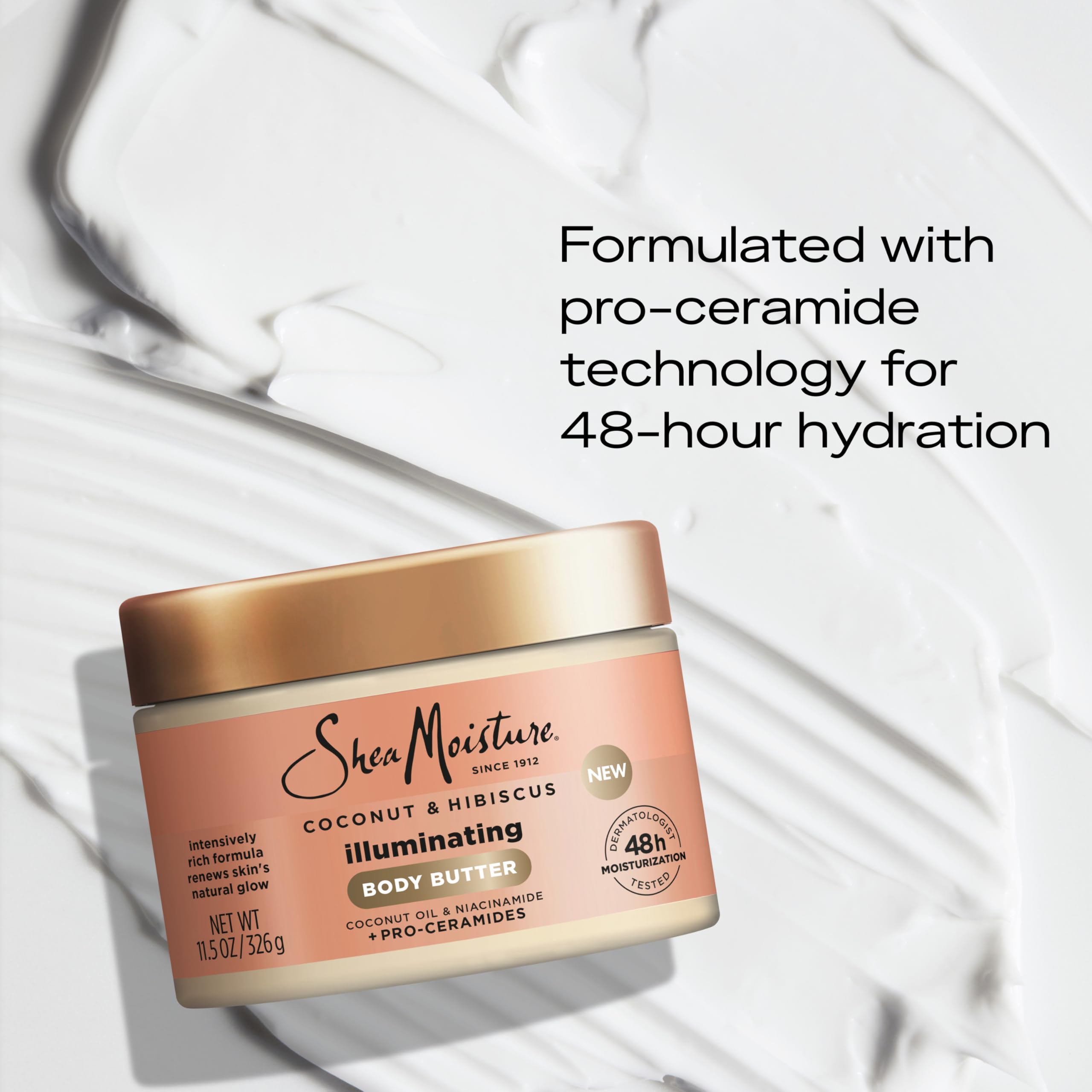 Foto 4 pulgar | Manteca Corporal Sheamoisture Iluminadora de Coco 340 ml - Venta Internacional