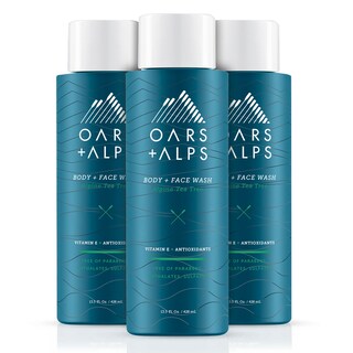 Foto 1 | Jabón Hidratante Corporal Y Facial Oars + Alps Para Hombre, 400 Ml, Paquete De 3 - Venta Internacional.