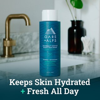 Foto 3 | Jabón Hidratante Corporal Y Facial Oars + Alps Para Hombre, 400 Ml, Paquete De 3 - Venta Internacional.
