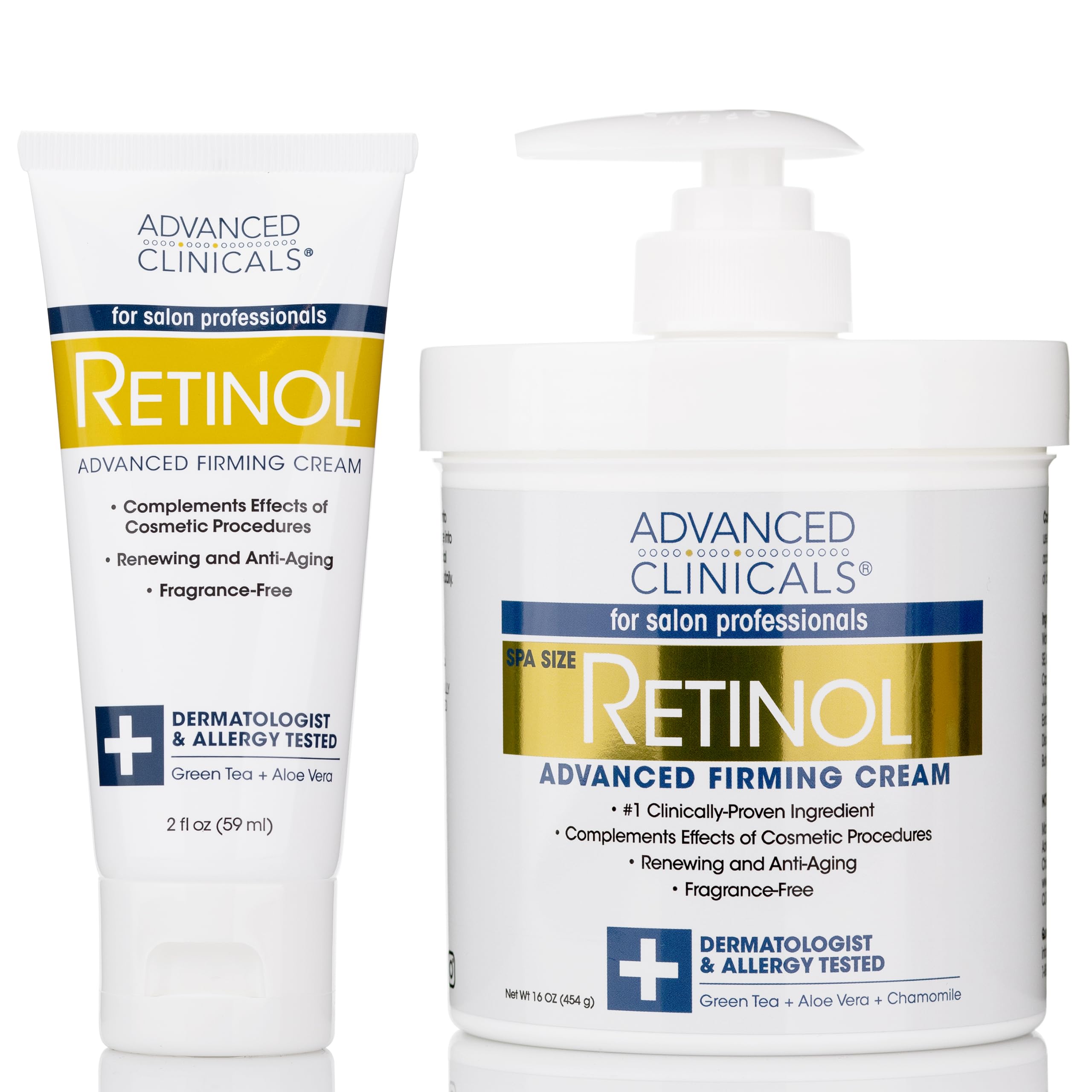 Foto 2 pulgar | Loción Corporal Advanced Clinicals Retinol 473 Ml - Venta Internacional.