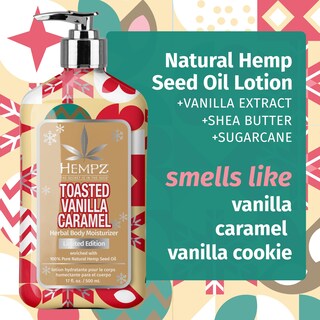 Foto 2 | Set De Regalo Hempz Toasted Vanilla Caramel Loción Corporal Y Bálsamo Labial - Venta Internacional.
