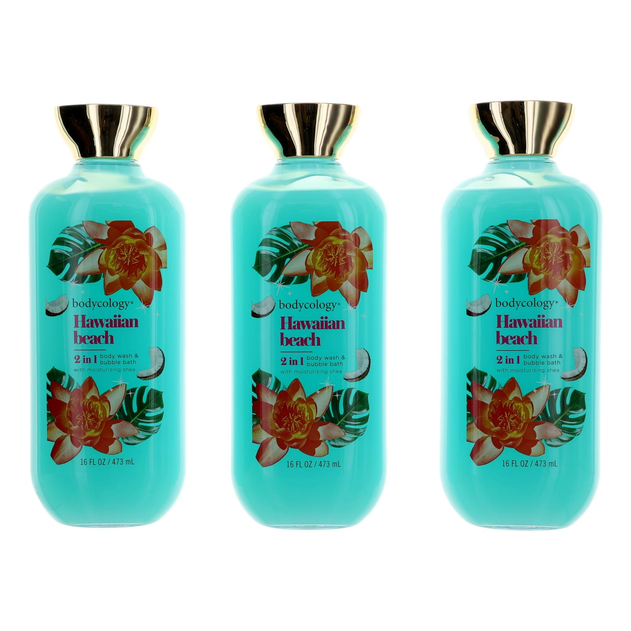 Foto 2 pulgar | Gel De Baño Y Baño De Burbujas Bodycology Hawaiian Beach 480 Ml - Venta Internacional.
