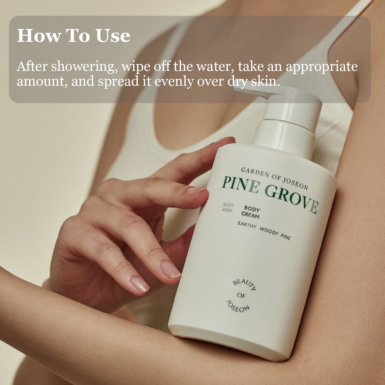 Foto 7 pulgar | Crema Corporal Beauty Of Joseon Pine Grove 400 Ml - Venta Internacional.
