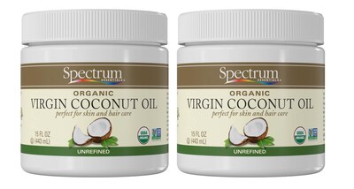 Foto 1 | Aceite De Coco Spectrum Essentials Virgin Organic 450 Ml (paquete De 2) - Venta Internacional.