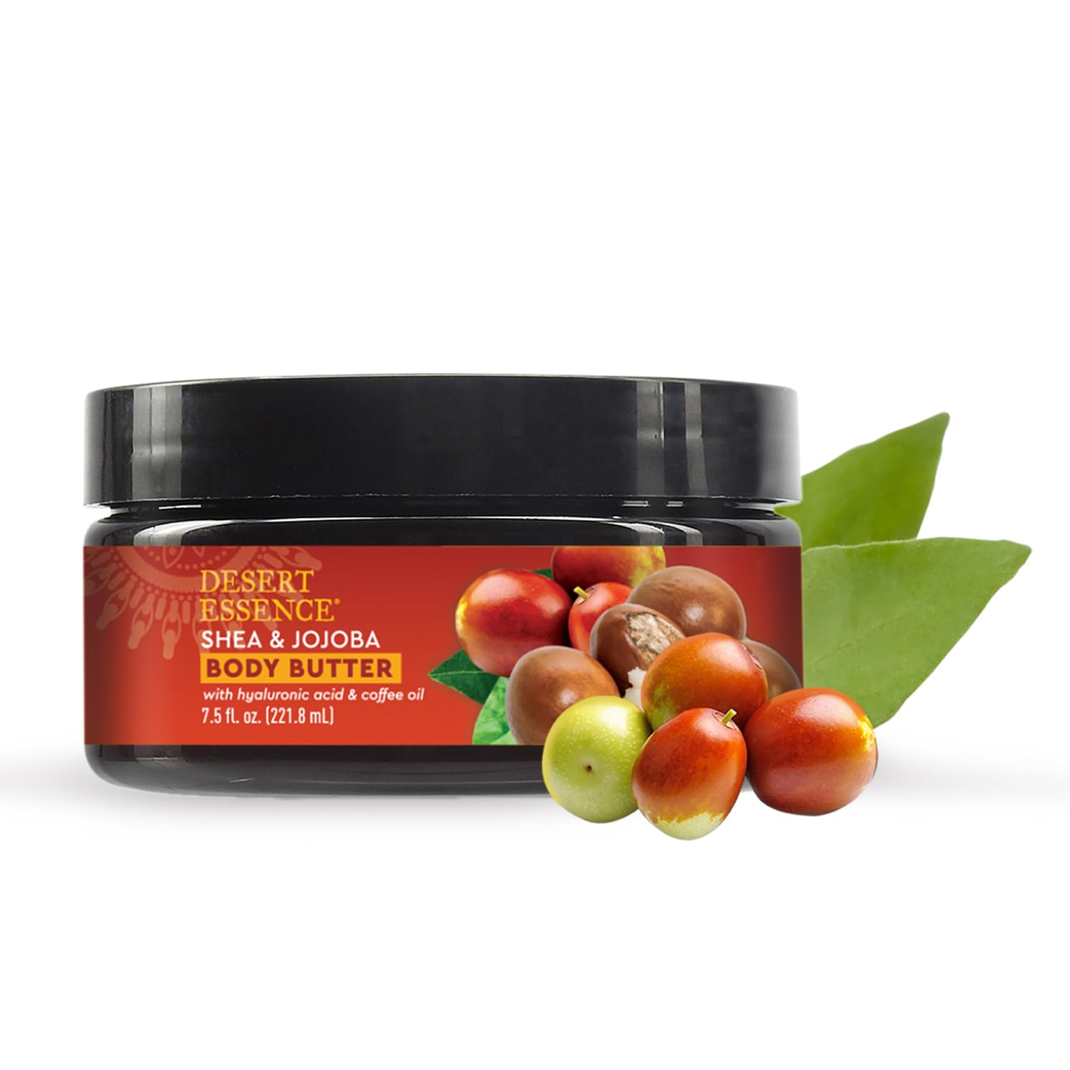 Foto 2 pulgar | Manteca Corporal Desert Essence De Karité Y Jojoba 220 Ml Con Ácido Hialurónico - Venta Internacional.