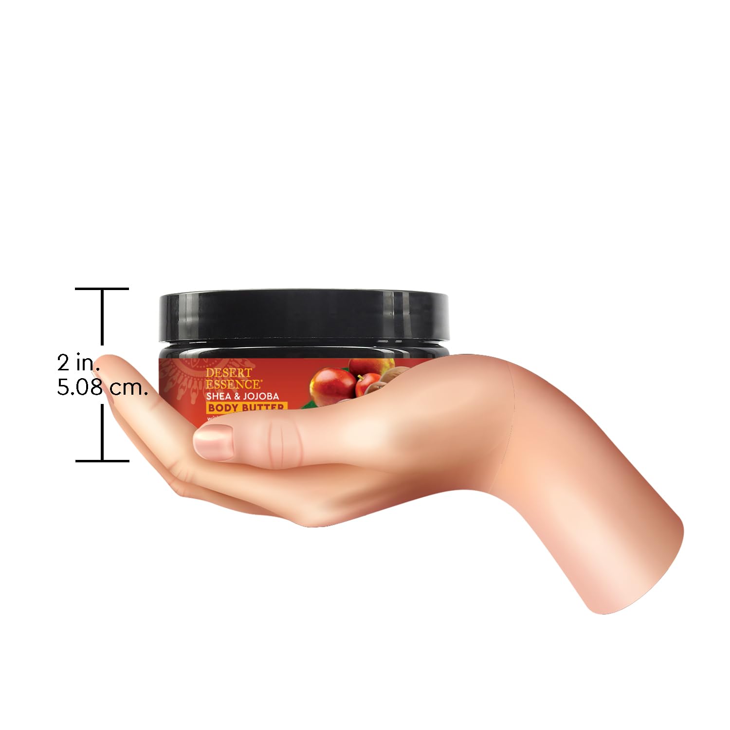 Foto 6 pulgar | Manteca Corporal Desert Essence De Karité Y Jojoba 220 Ml Con Ácido Hialurónico - Venta Internacional.