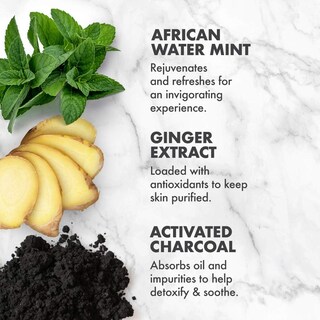 Foto 5 | Exfoliante Para Manos Y Cuerpo Sheamoisture African Wild Water Mint 355 Ml - Venta Internacional.