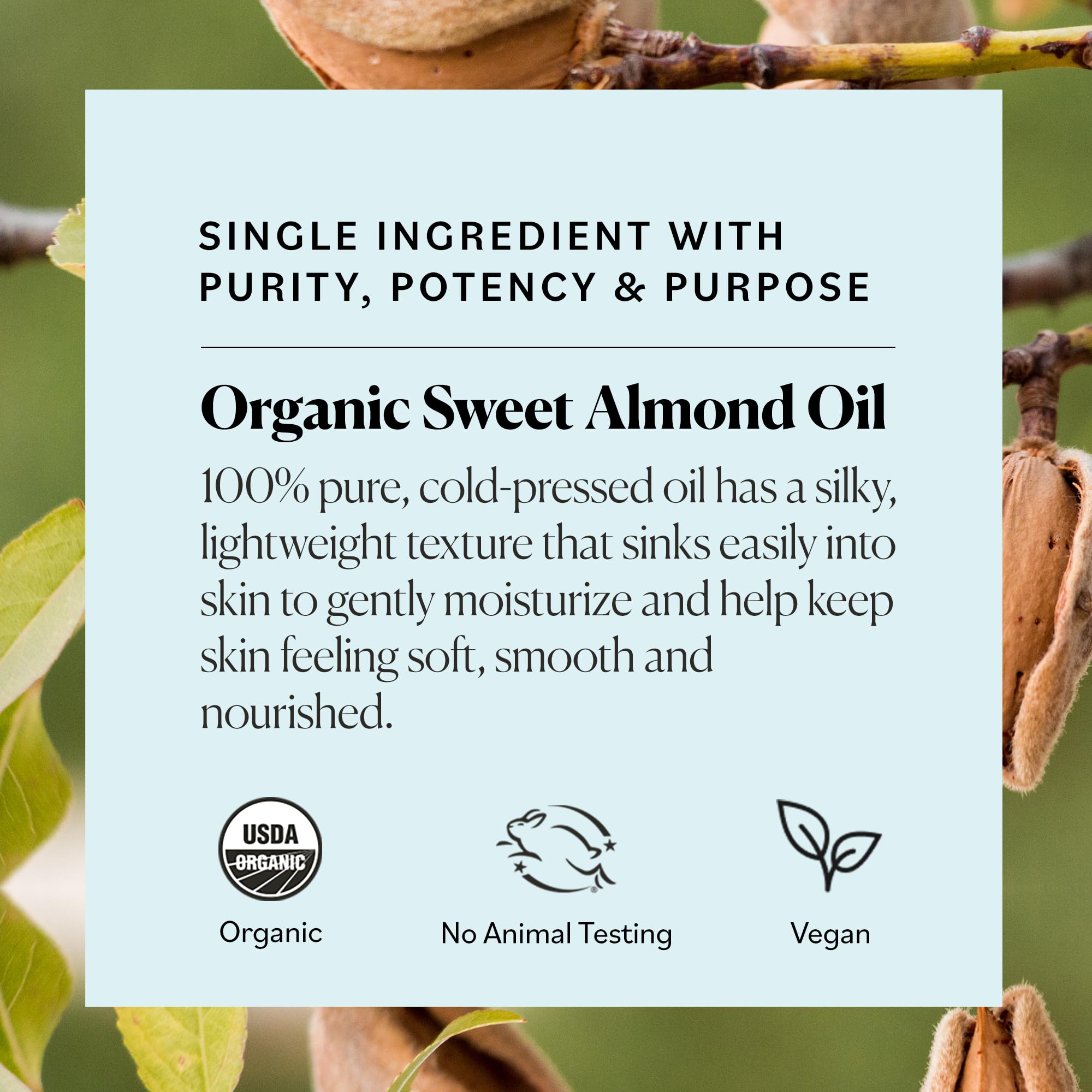Foto 6 pulgar | Hidratante Para Piel Oil Sky Organics Organic Sweet Almond 473ml - Venta Internacional.