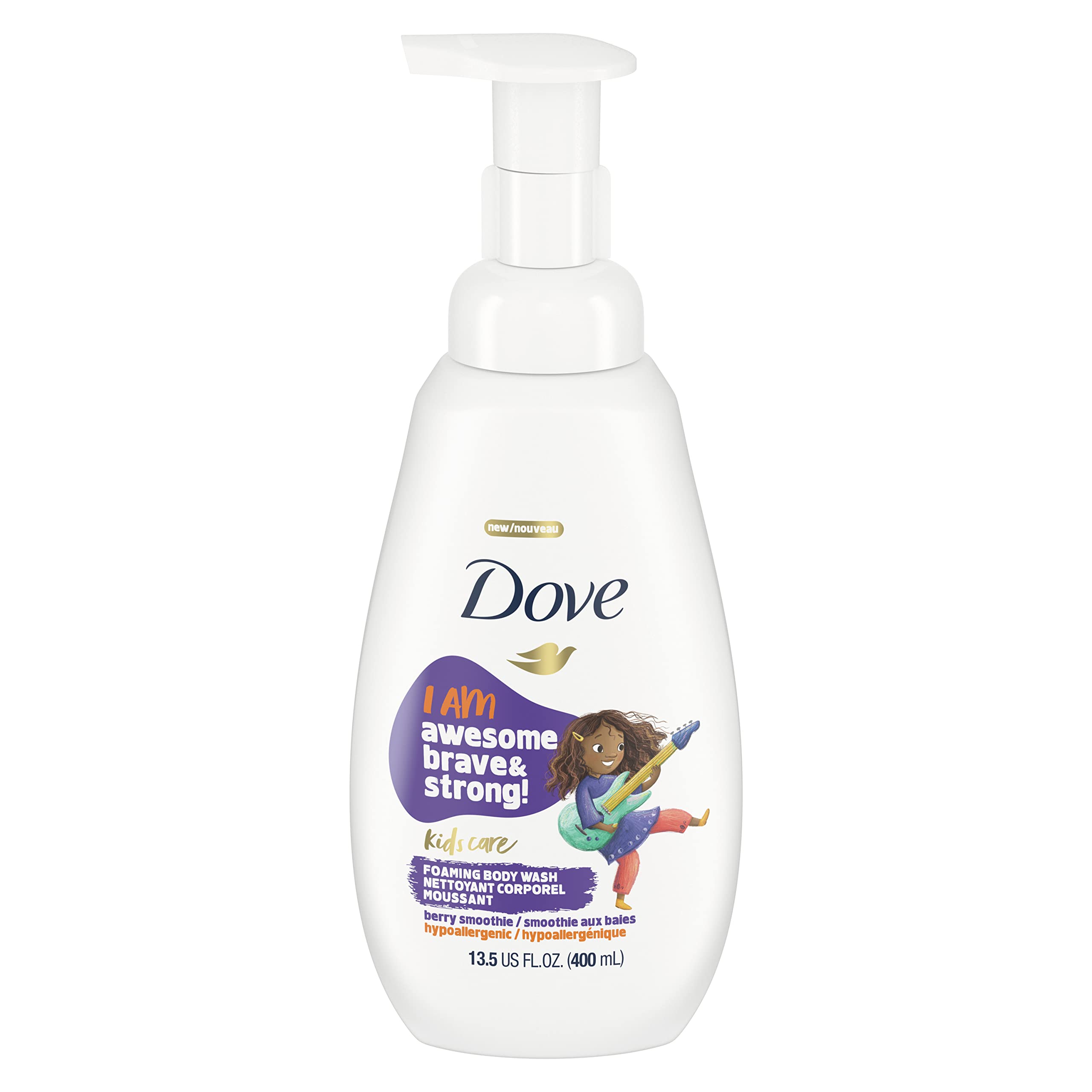 Foto 2 pulgar | Gel De Baño Espumoso Dove Kids Care Berry Smoothie 400 Ml - Venta Internacional.