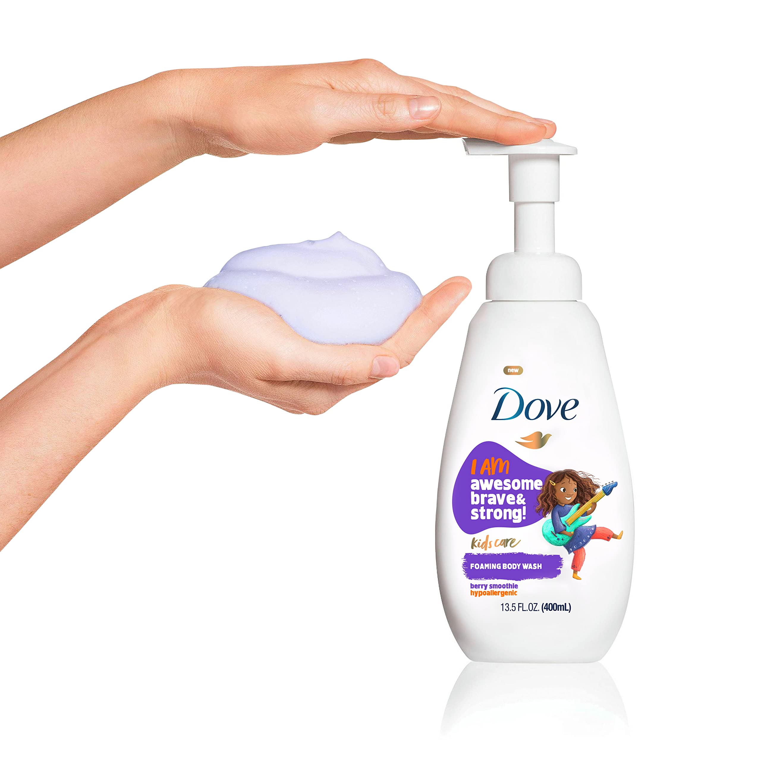 Foto 5 pulgar | Gel De Baño Espumoso Dove Kids Care Berry Smoothie 400 Ml - Venta Internacional.