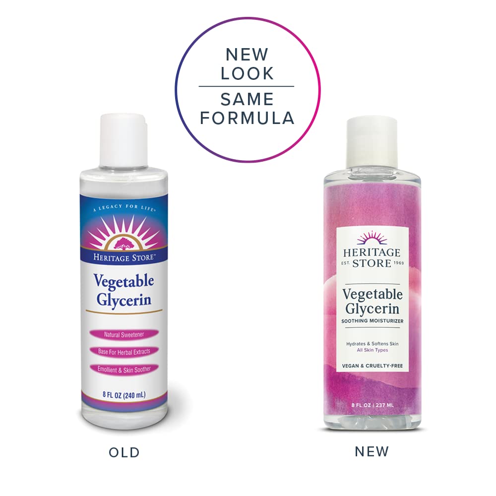 Foto 2 | Crema Hidratante Heritage Store Glicerina Vegetal 240 Ml Vegana - Venta Internacional.