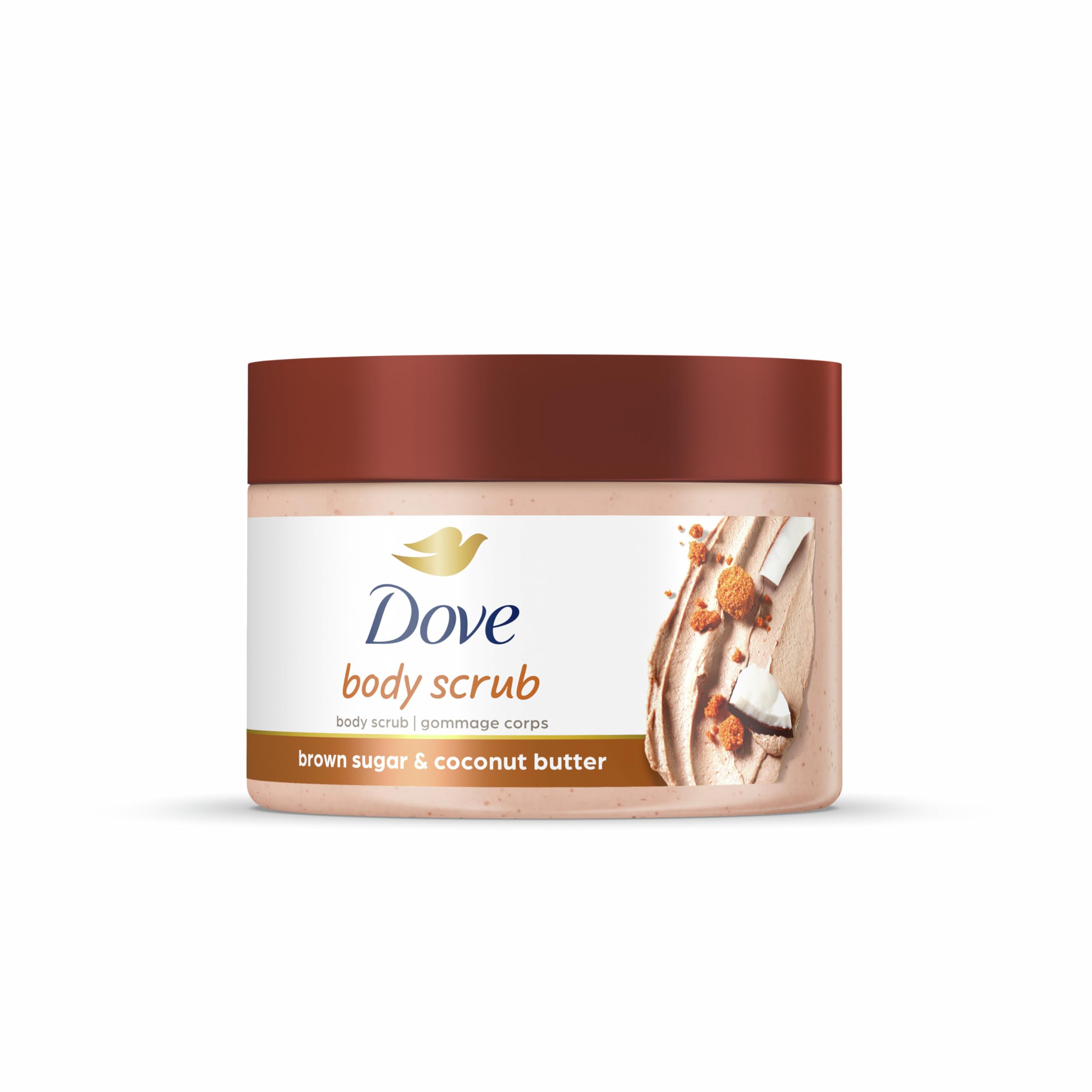 Foto 2 pulgar | Exfoliante Corporal Dove Scrub Con Azúcar Moreno Y Mantequilla De Coco 310 Ml - Venta Internacional.