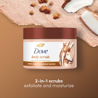 Foto 5 | Exfoliante Corporal Dove Scrub Con Azúcar Moreno Y Mantequilla De Coco 310 Ml - Venta Internacional.