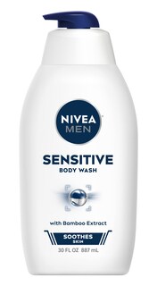 Foto 1 | Gel De Baño Nivea Men Sensitive Con Extracto De Bambú, Botella De 900 Ml - Venta Internacional.