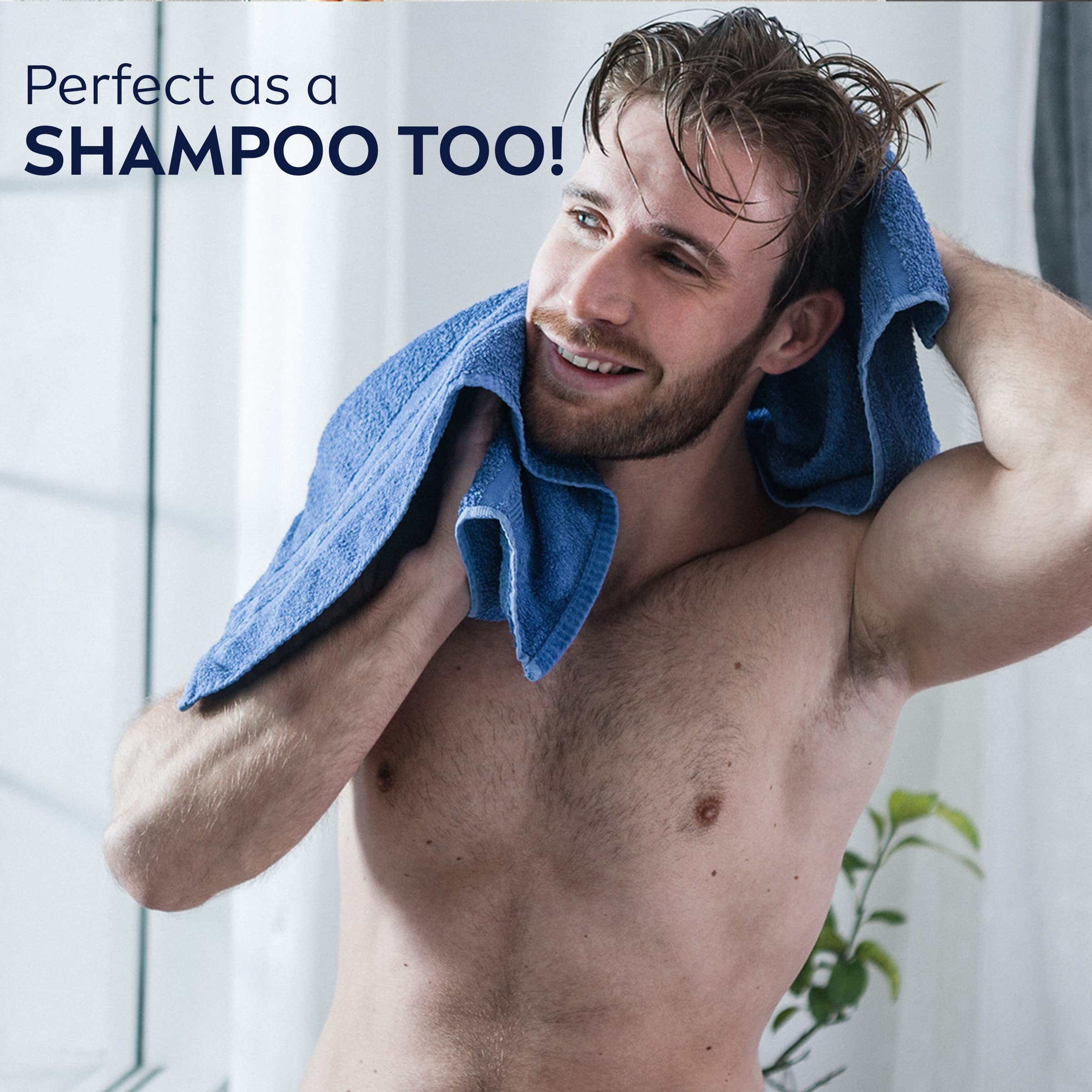 Foto 4 | Gel De Baño Nivea Men Sensitive Con Extracto De Bambú, Botella De 900 Ml - Venta Internacional.
