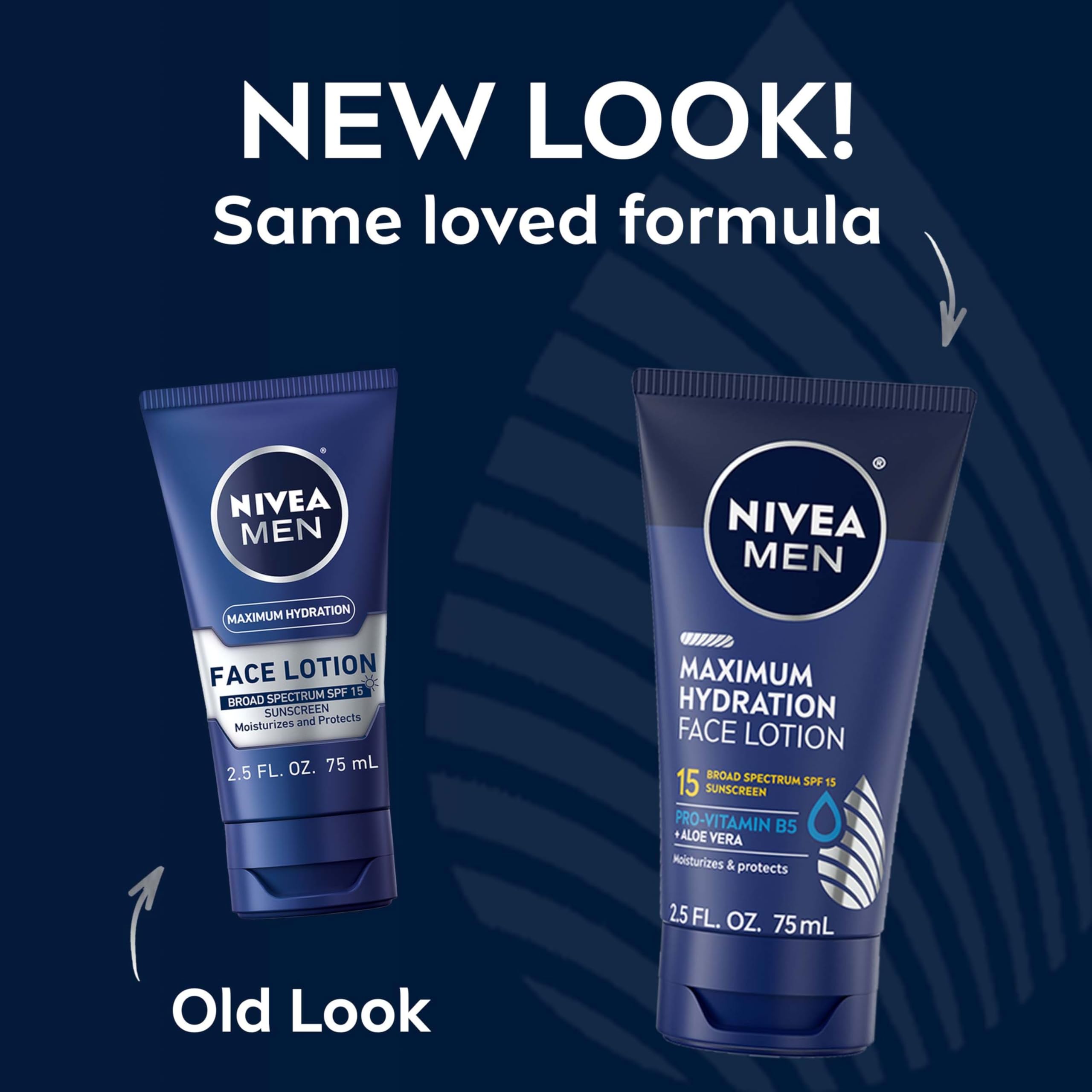 Foto 3 pulgar | Loción Facial Nivea Men Maximum Hydration Spf 15 75 Ml, Paquete De 4 - Venta Internacional.