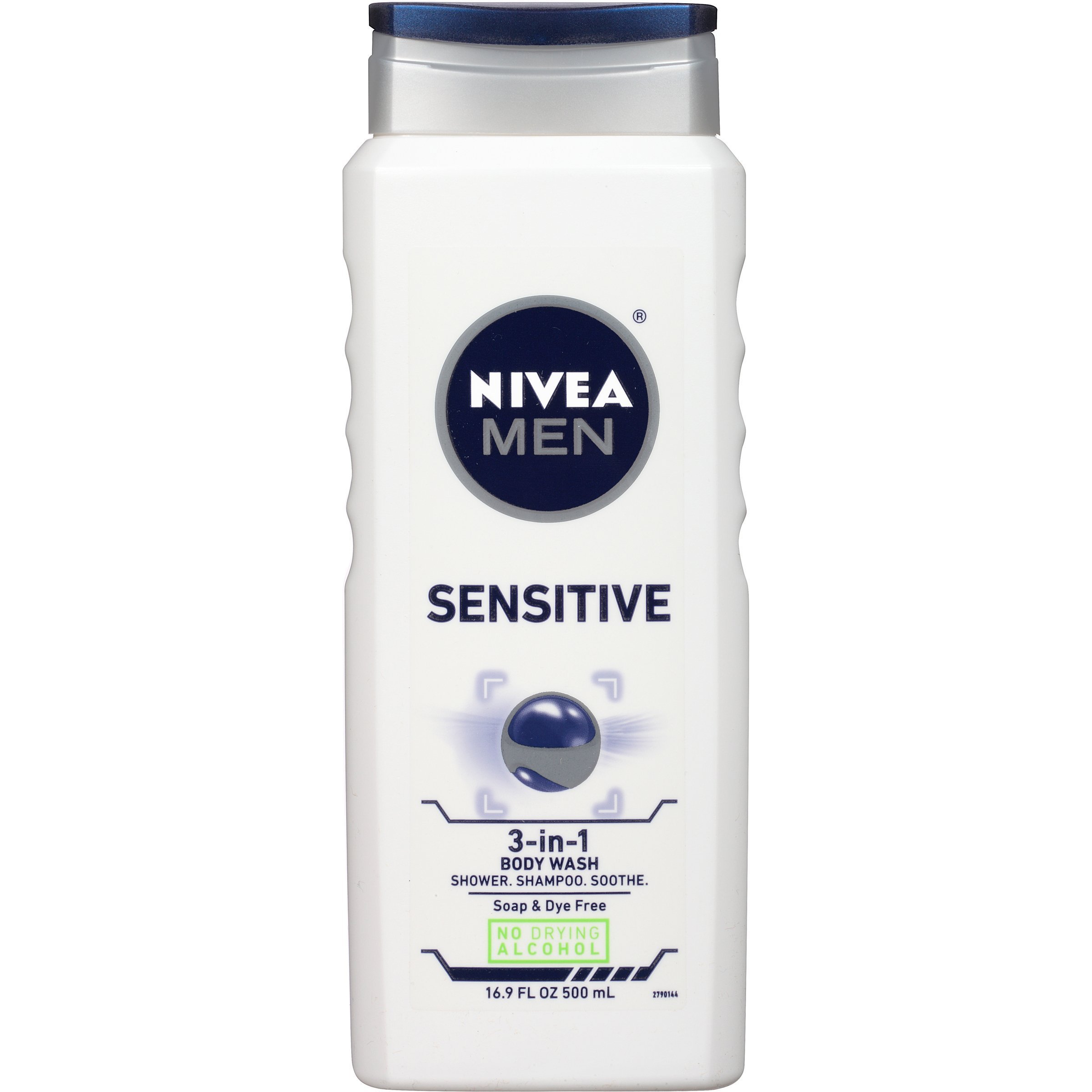 Foto 2 pulgar | Gel De Baño Nivea Men Sensitive Con Extracto De Bambú, 500 Ml, Paquete De 3 - Venta Internacional.