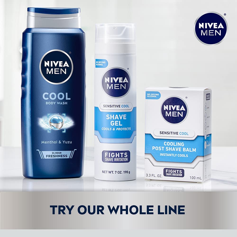 Foto 6 pulgar | Gel De Baño Nivea Men Cool Con Mentol Helado, 500 Ml, Paquete De 3 - Venta Internacional.