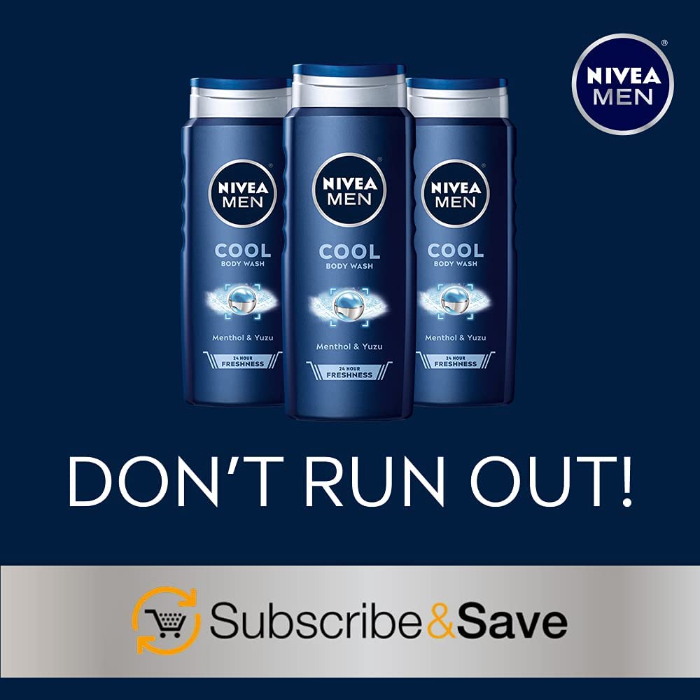 Foto 8 pulgar | Gel De Baño Nivea Men Cool Con Mentol Helado, 500 Ml, Paquete De 3 - Venta Internacional.