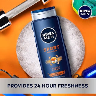 Foto 2 | Gel De Baño Nivea Men Sport Con Minerales Revitalizantes 500 Ml X1 - Venta Internacional.