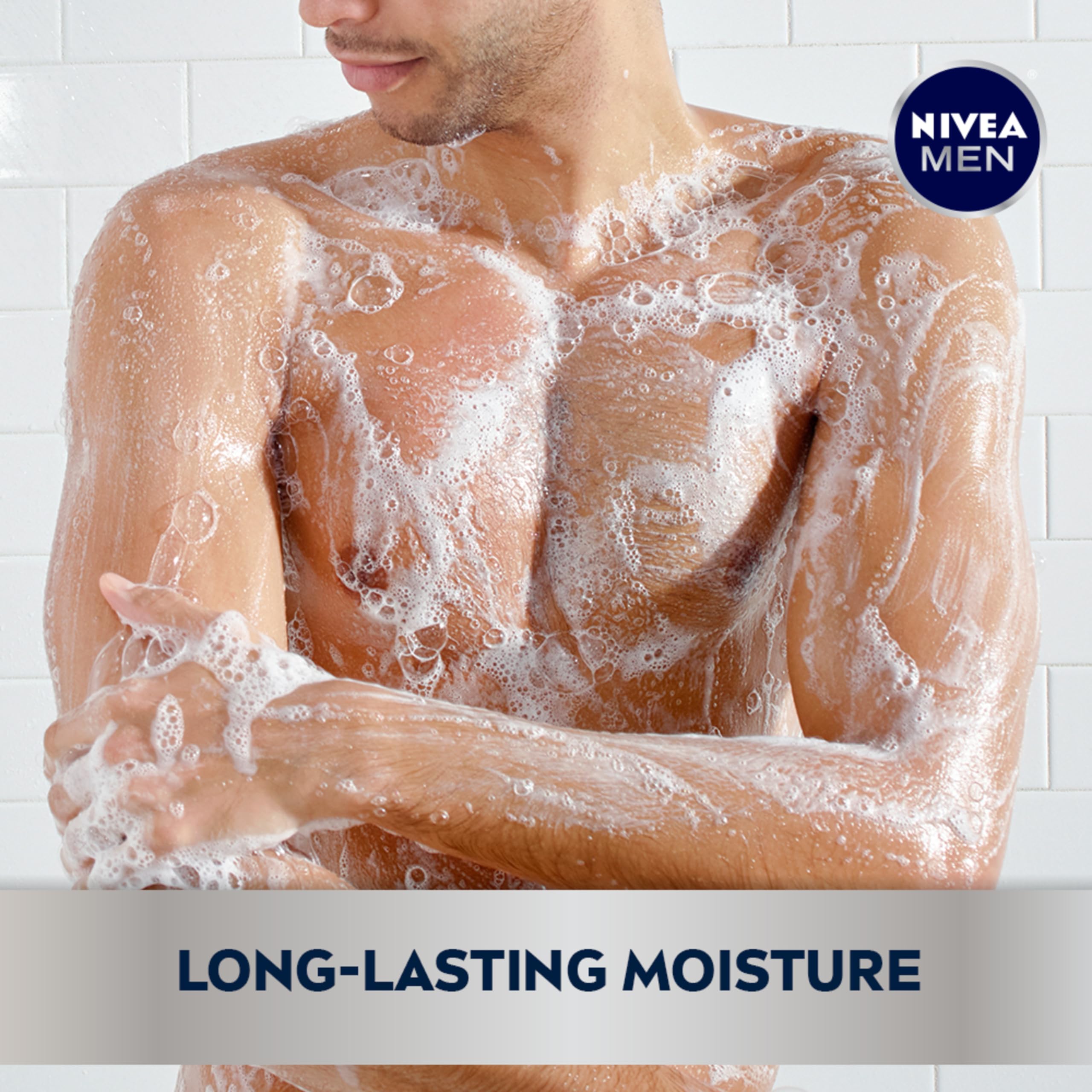 Foto 3 | Gel De Baño Nivea Men Maximum Hydration Aloe Vera 900 Ml - Venta Internacional.