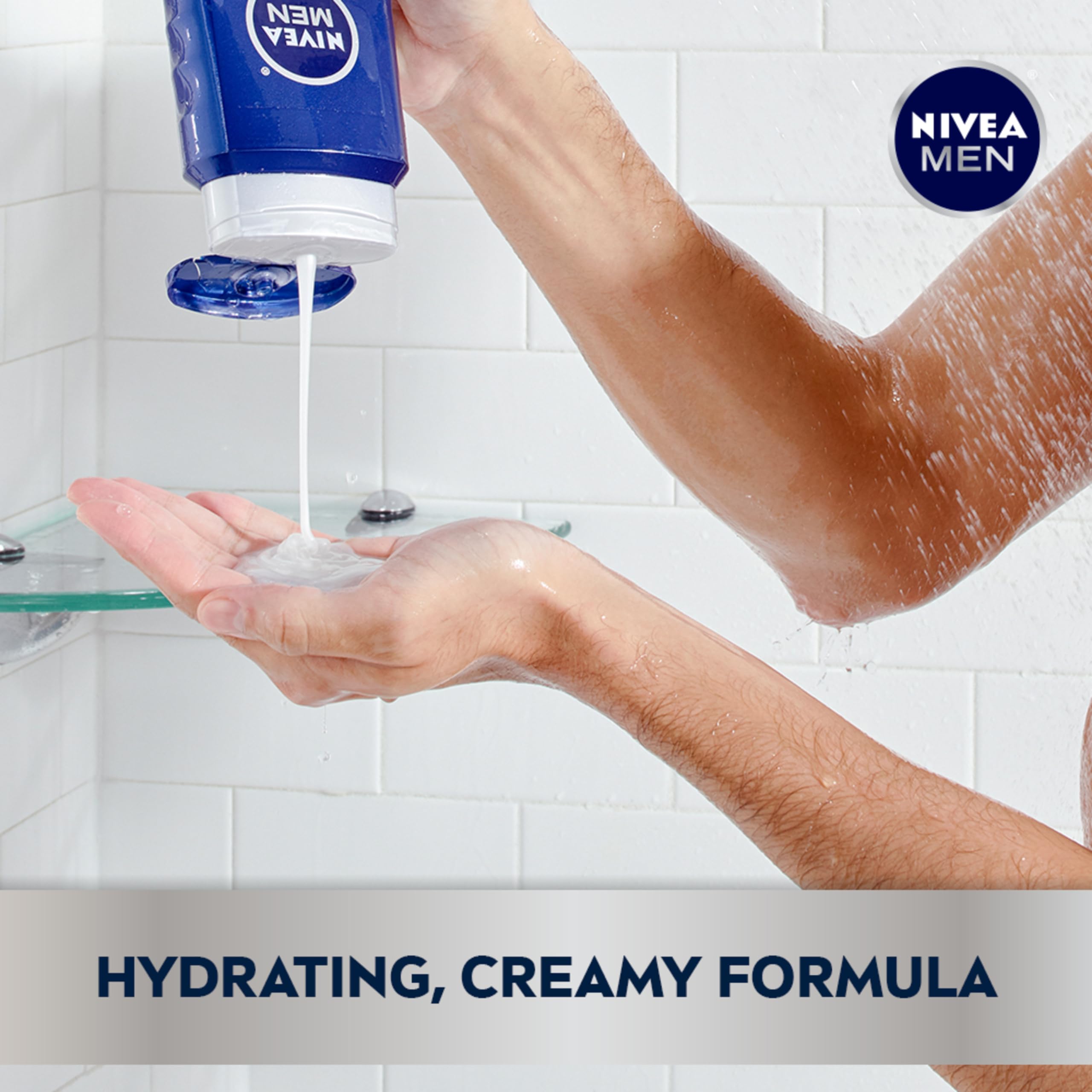 Foto 4 | Gel De Baño Nivea Men Maximum Hydration Aloe Vera 900 Ml - Venta Internacional.