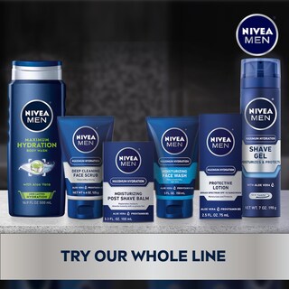 Foto 5 | Gel De Baño Nivea Men Maximum Hydration Aloe Vera 900 Ml - Venta Internacional.