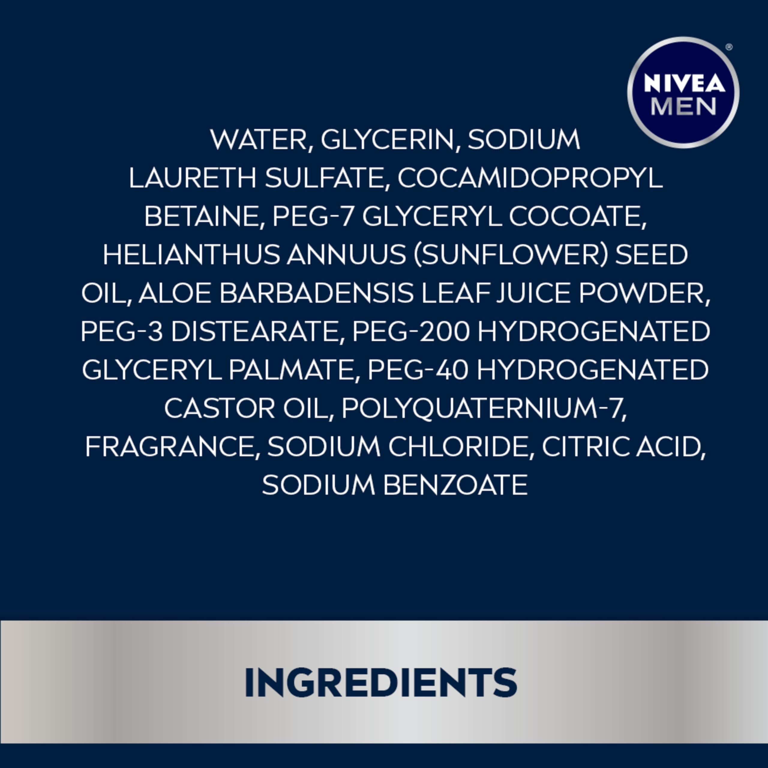 Foto 7 pulgar | Gel De Baño Nivea Men Maximum Hydration Aloe Vera 900 Ml - Venta Internacional.