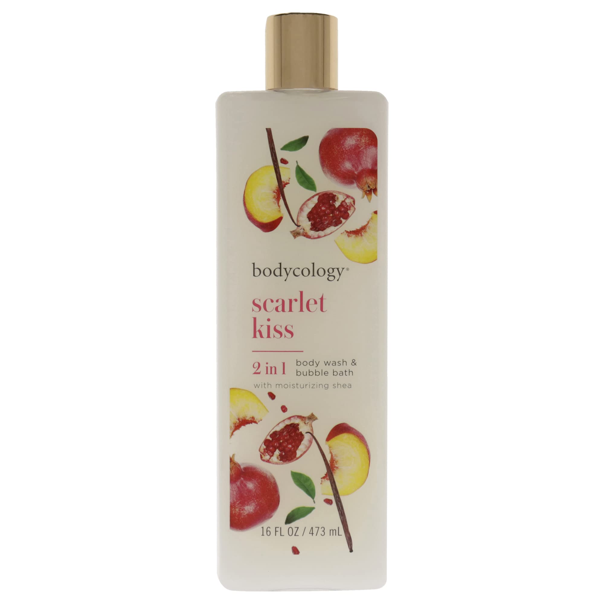 Gel De Baño Bodycology Scarlet Kiss Hidratante Para Mujer, 473 Ml - Venta Internacional.