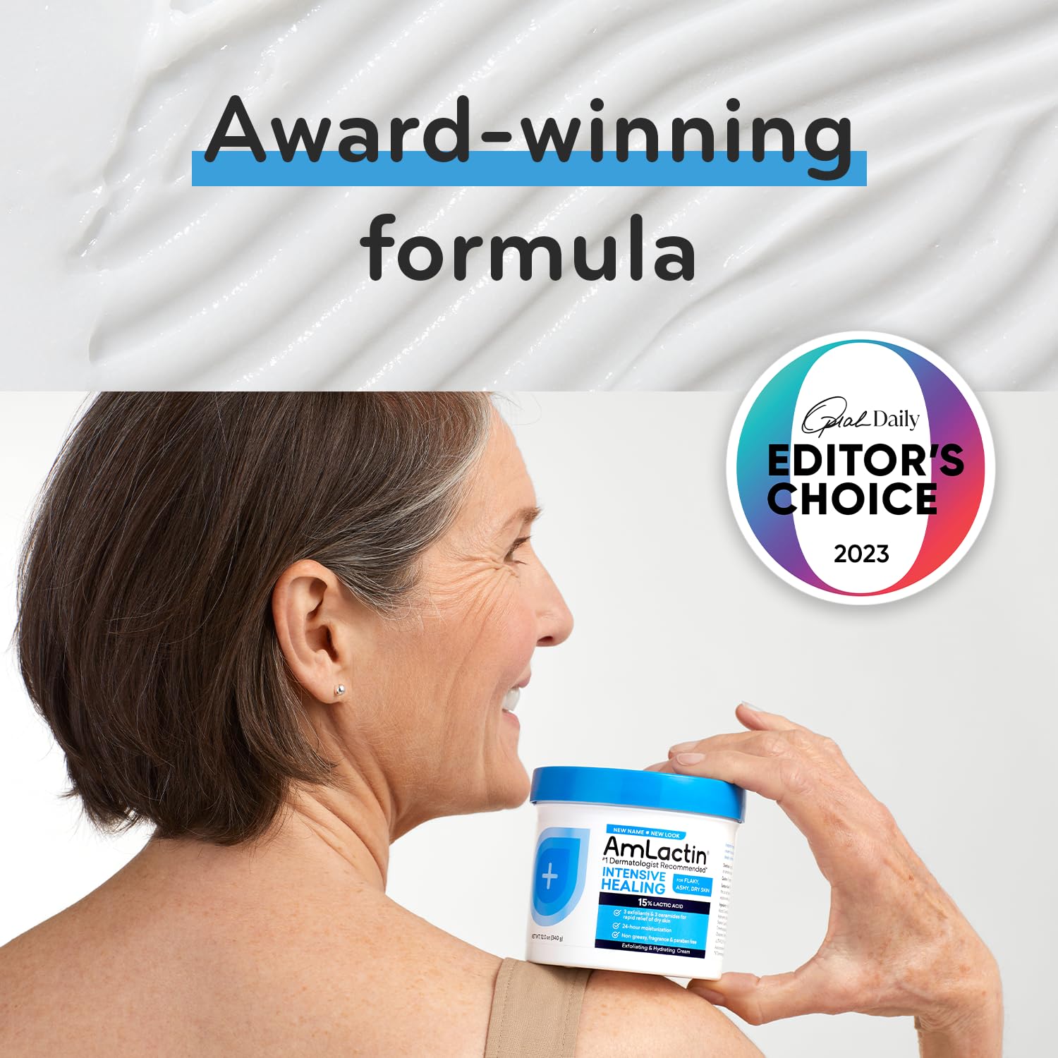 Foto 7 pulgar | Crema Corporal Amlactin Intensive Healing 355 Ml- Venta Internacional