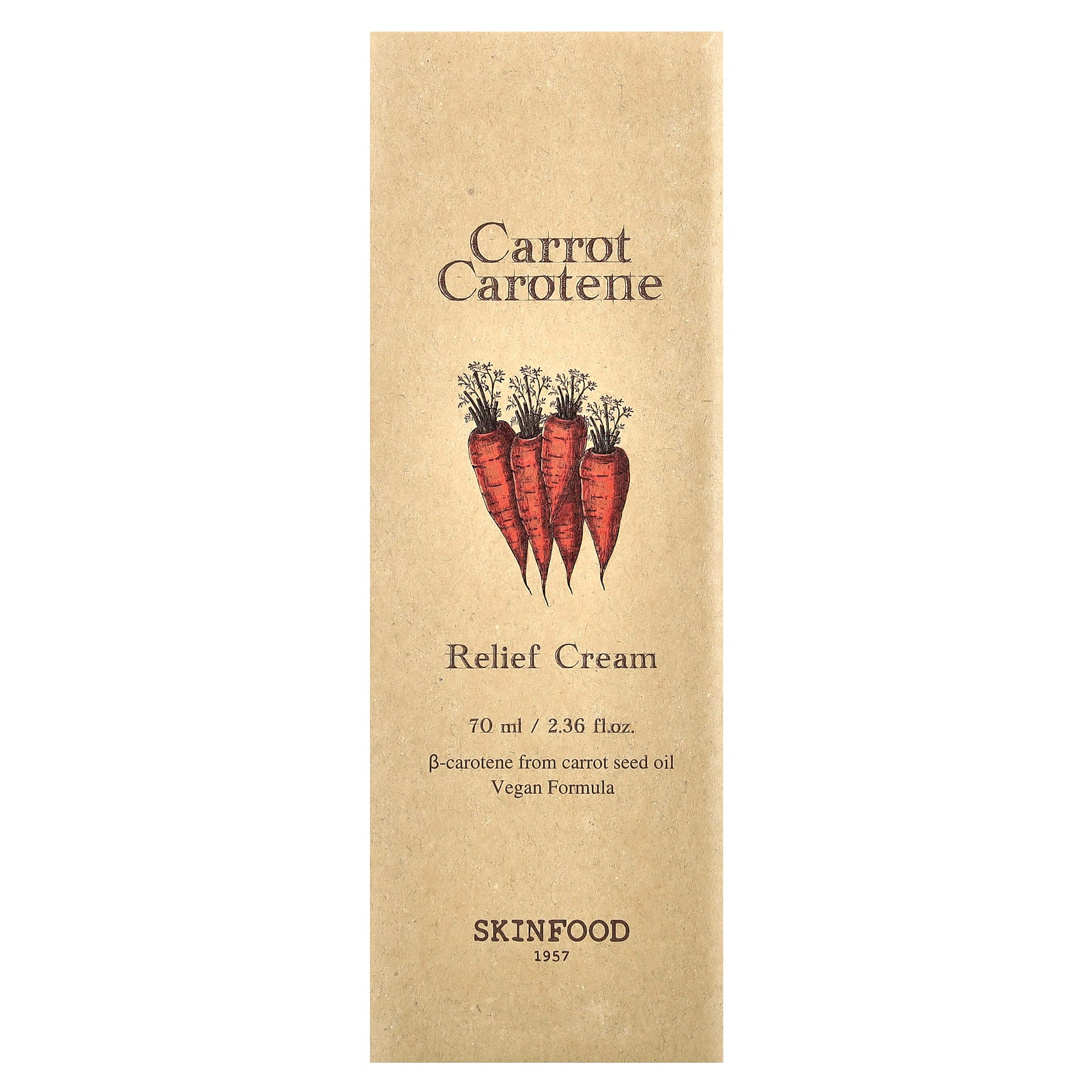 Foto 3 pulgar | Crema Skinfood Zanahoria Carotene Relief 70 Ml - Venta Internacional.