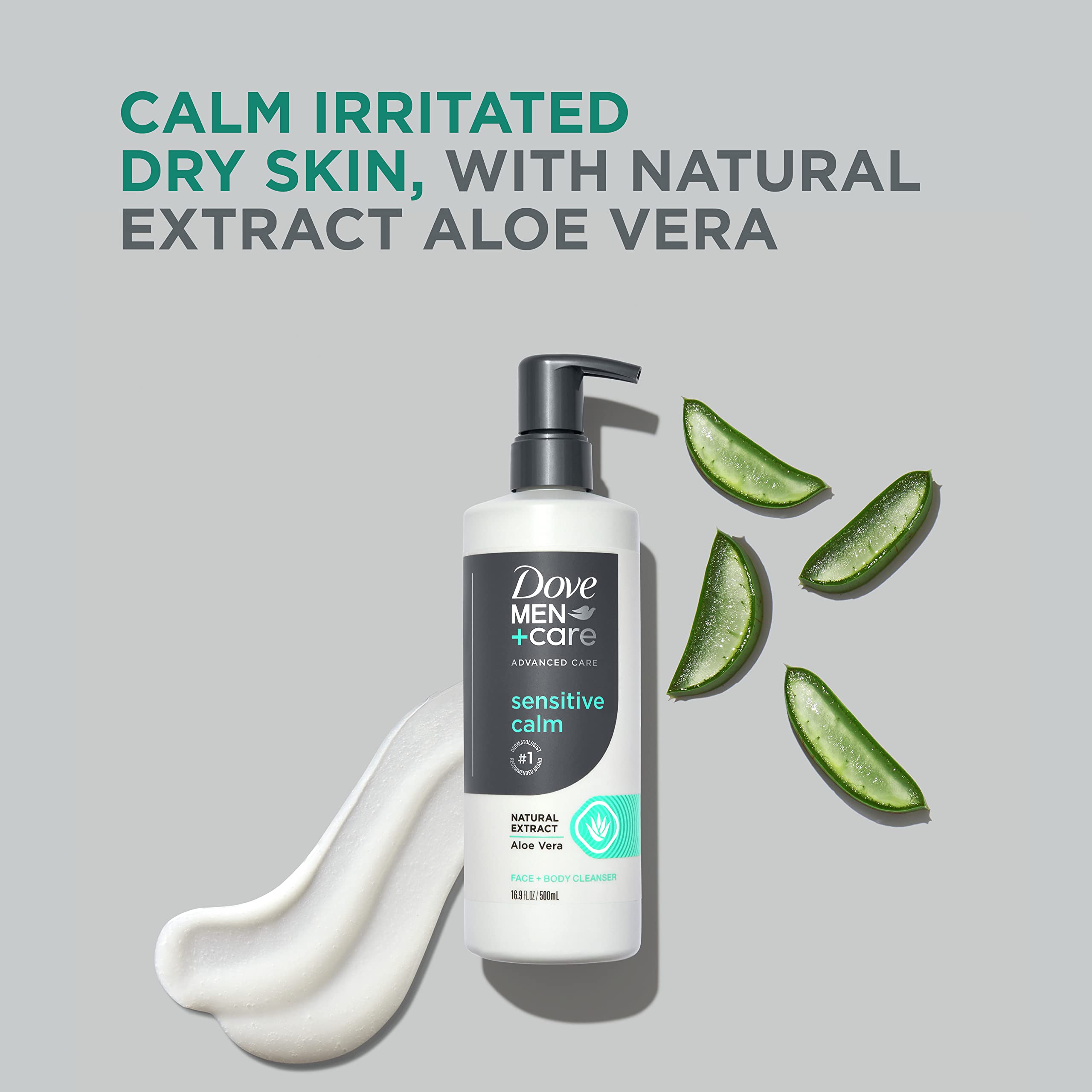 Foto 2 | Gel De Baño Dove Men + Care Advanced Care Sensitive Calm 500 Ml - Venta Internacional.