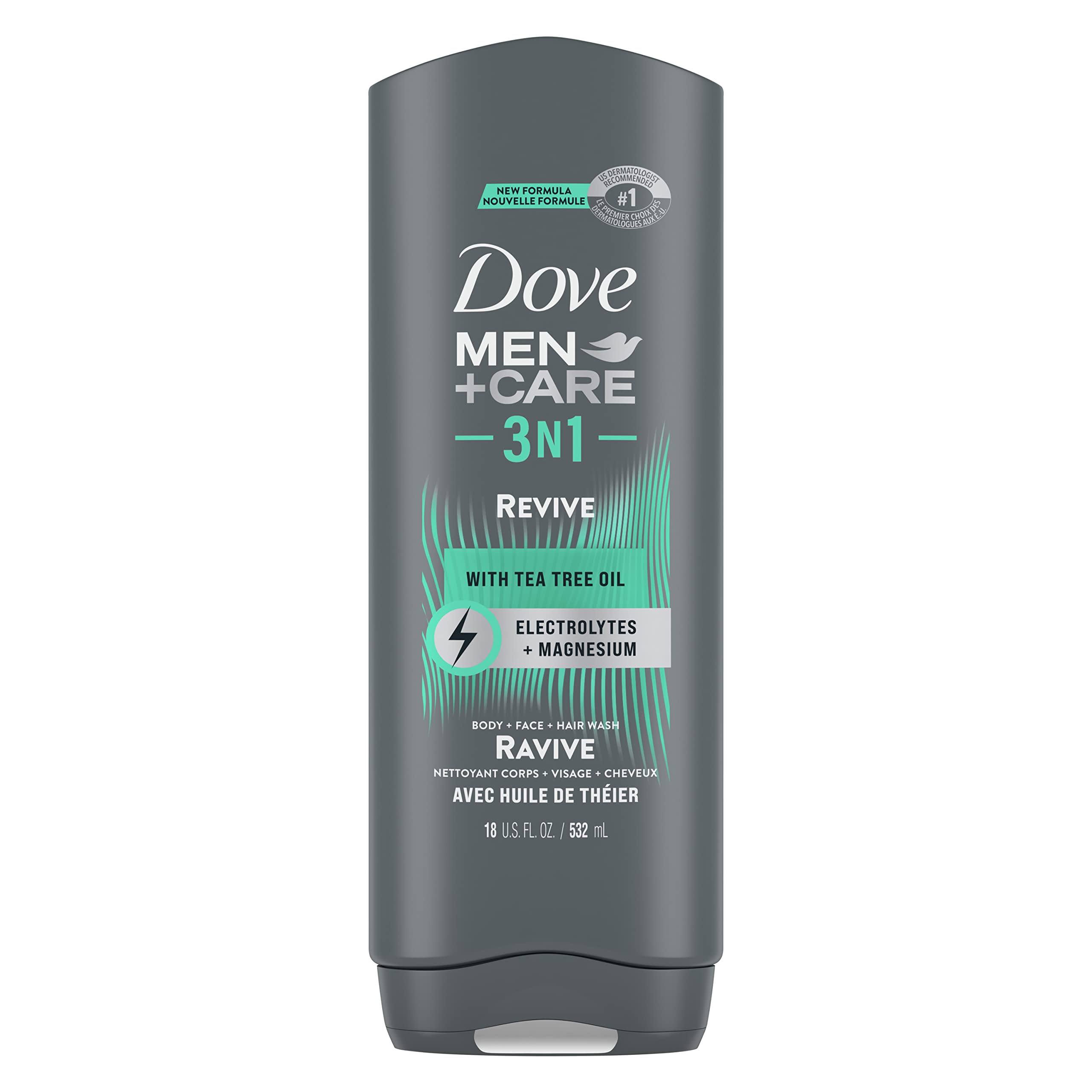Gel De Baño Dove Men+care Post-workout 3 En 1 Revive 530 Ml - Venta Internacional.