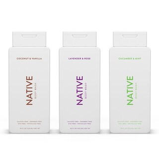 Foto 1 | Gel De Baño Nativo De Coco Y Vainilla, Lavanda, Rosa, Pepino Y Menta - Venta Internacional.