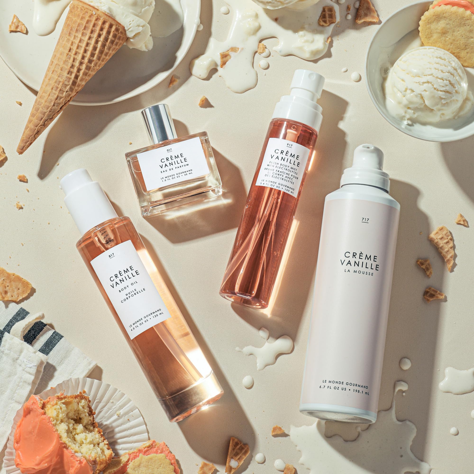 Foto 4 | Aceite Corporal Le Monde Gourmand Crème Vanille Vegan 100 Ml - Venta Internacional.