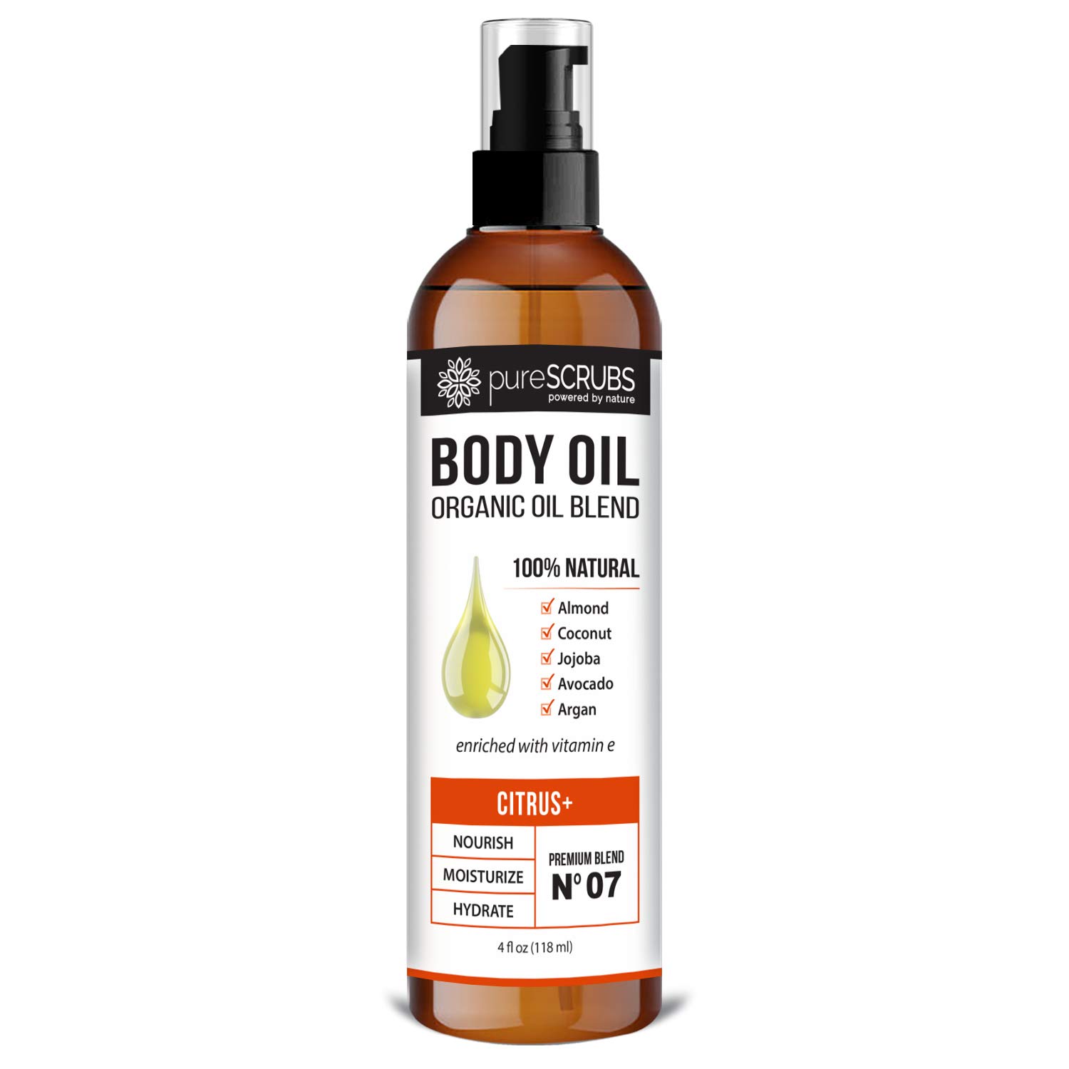 Foto 2 pulgar | Aceite Corporal En Aerosol Purescrubs Ultra Hidratante Citrus+ 120 Ml - Venta Internacional.