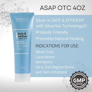 Foto 2 | Gel Para Apósitos Para Heridas American Biotech Labs Asap Otc 120 Ml - Venta Internacional.