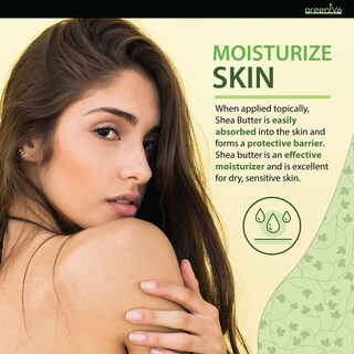 Foto 3 | Manteca De Karité Greennive Cruda, 100% Pura, Color Marfil Cultivado Orgánicamente - Venta Internacional.