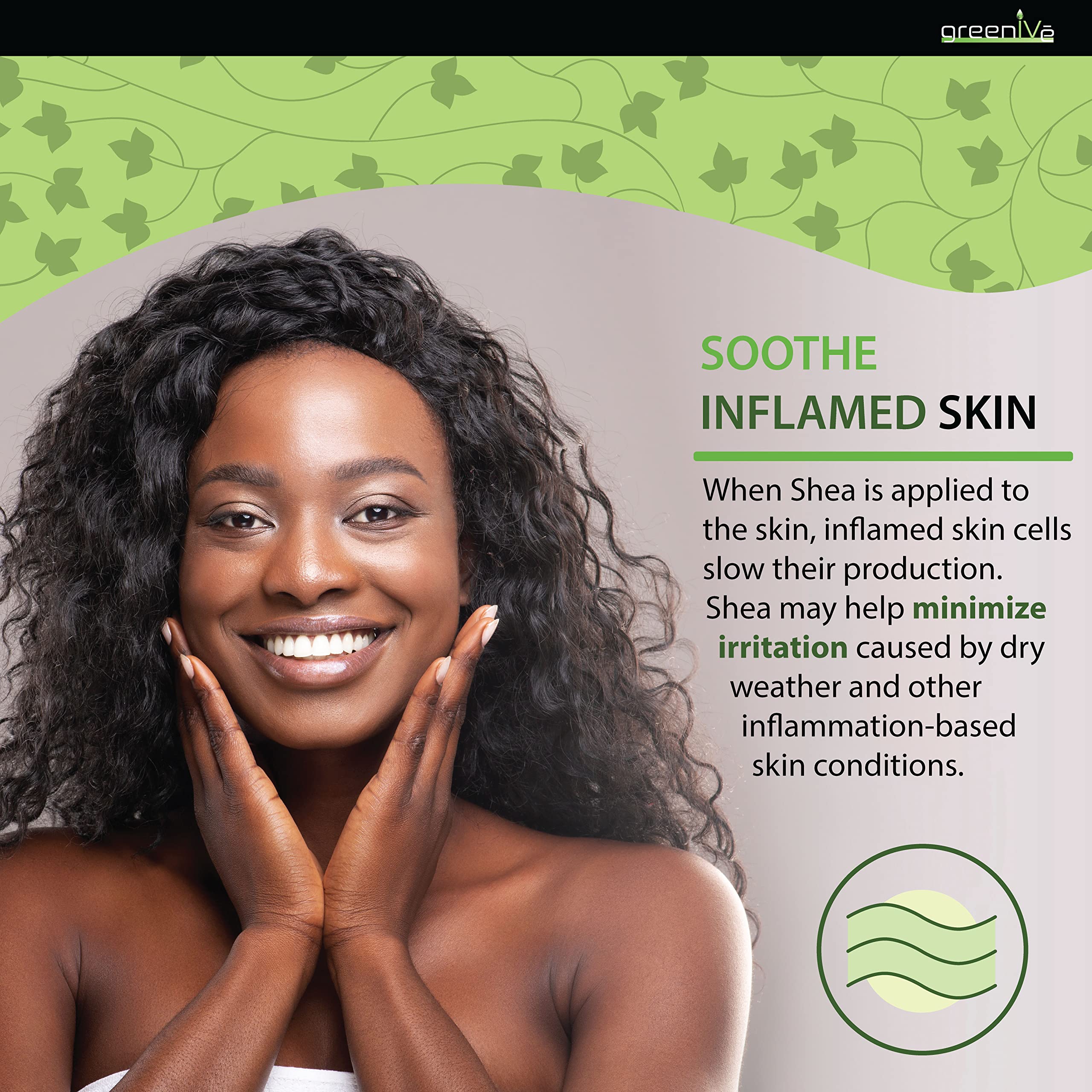 Foto 4 | Manteca De Karité Greennive Cruda, 100% Pura, Color Marfil Cultivado Orgánicamente - Venta Internacional.