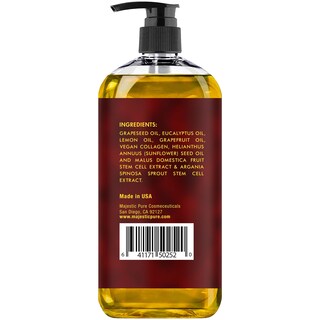Foto 6 | Aceite De Masaje Majestic Pure Cellulite Con Colágeno Vegano 480 Ml - Venta Internacional.