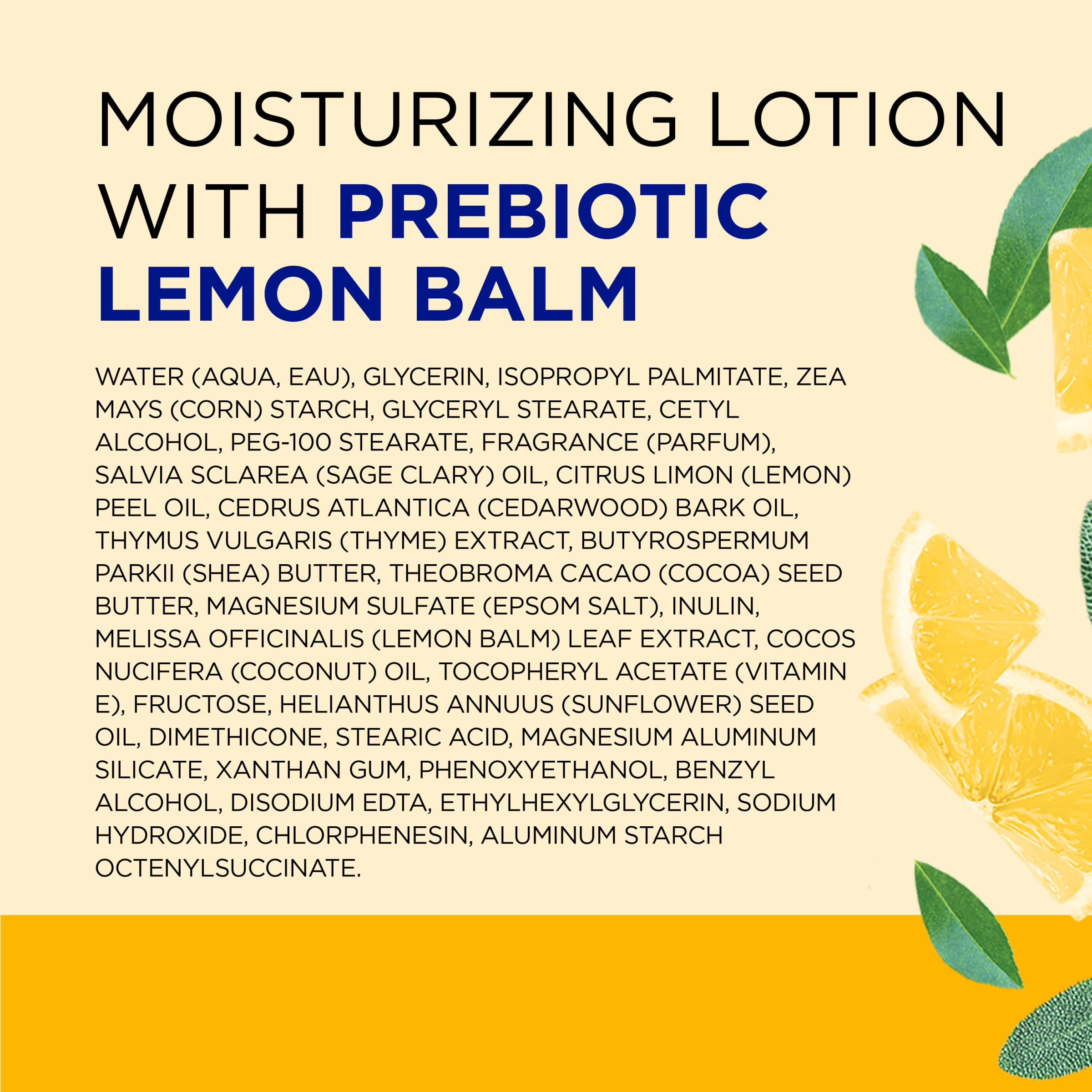 Foto 8 pulgar | Loción Corporal Dr. Teal's Lemon Prebiotic Lemon Lemon Balm 540 Ml X 3 - Venta Internacional.