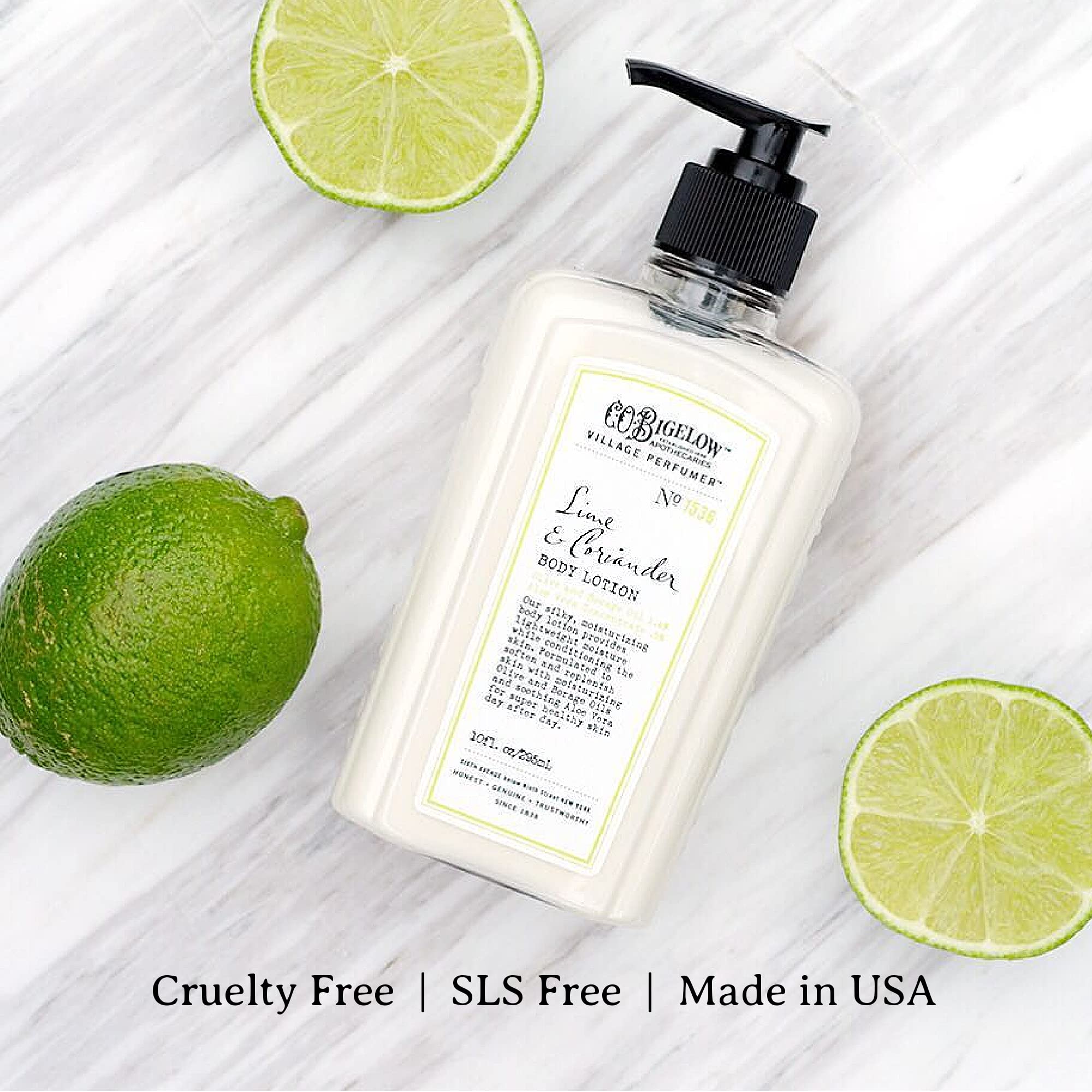 Foto 5 pulgar | Loción Corporal C.o. Bigelow Lime Coriander Village Perfumer 300 Ml - Venta Internacional.